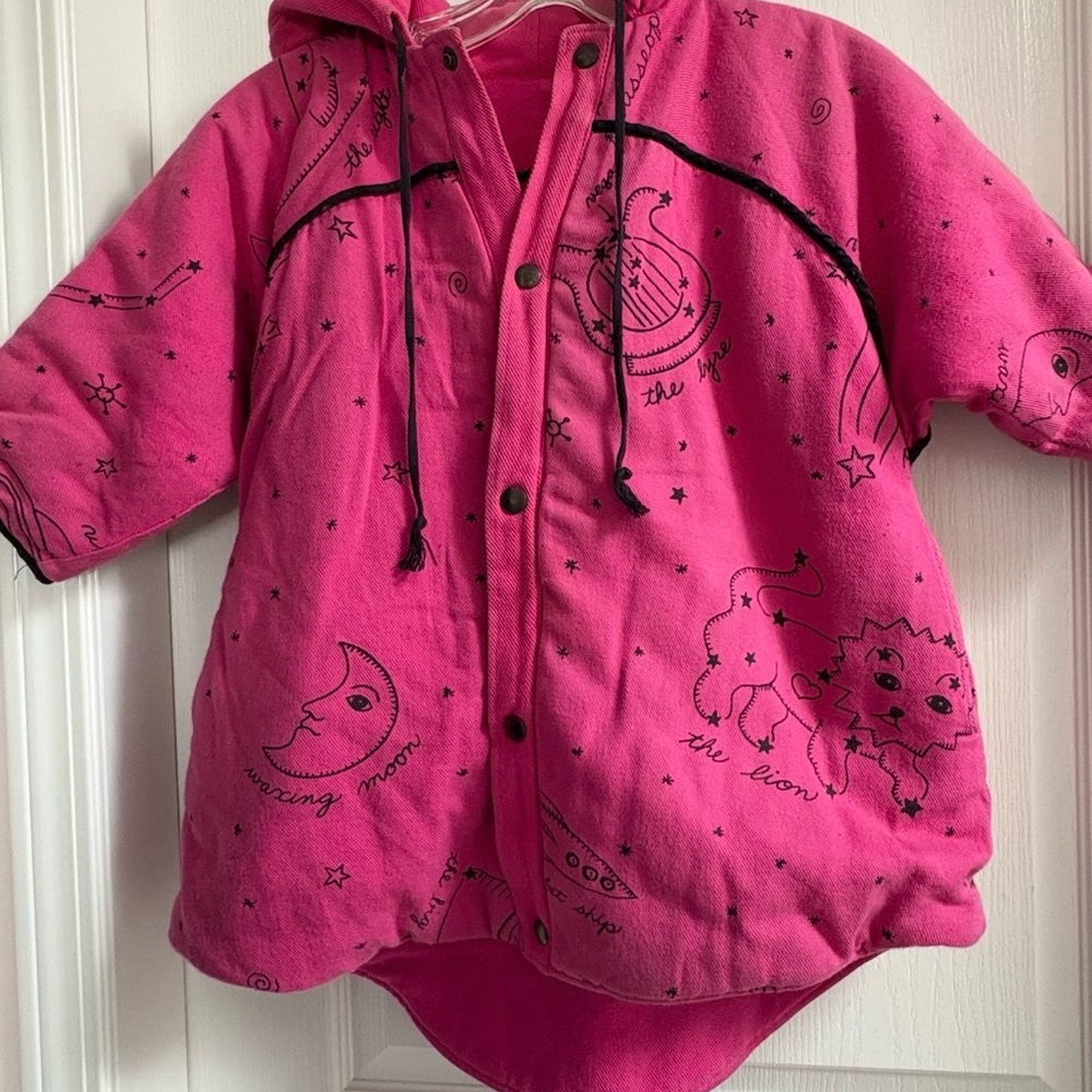 Pink Kids Puffer Jacket